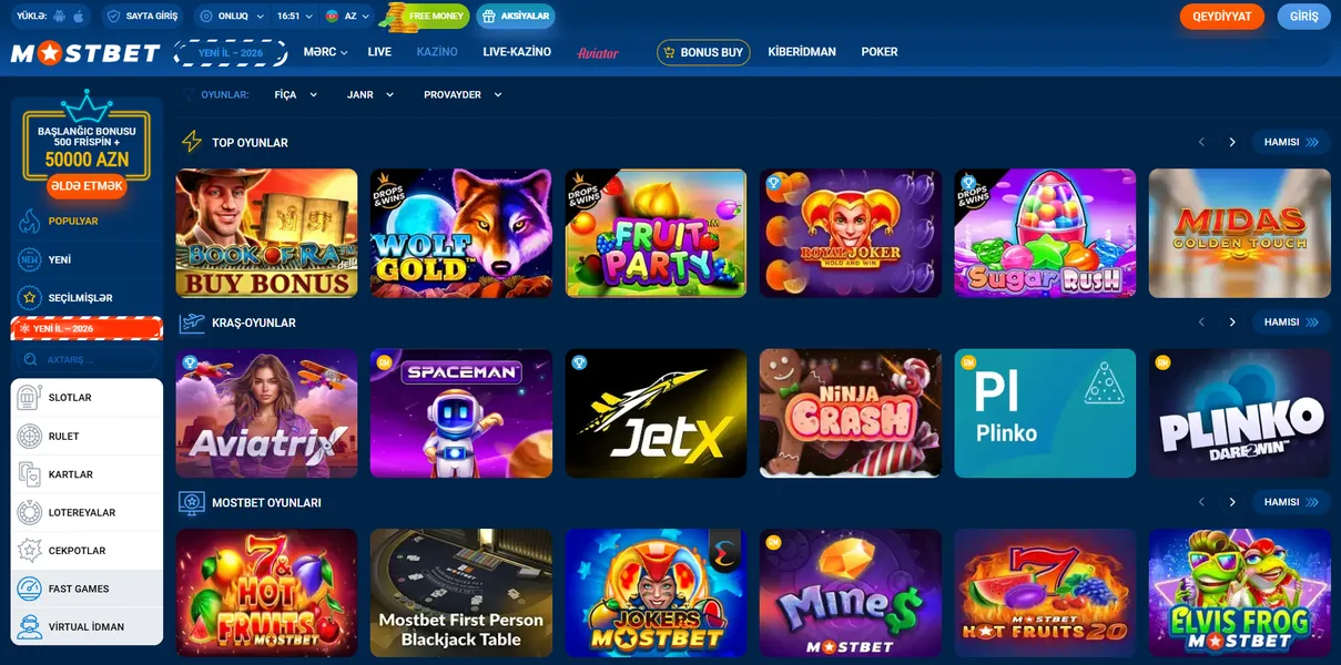 Mostbet Bonusları: Xoş gəldin Paketi və Promokodlar